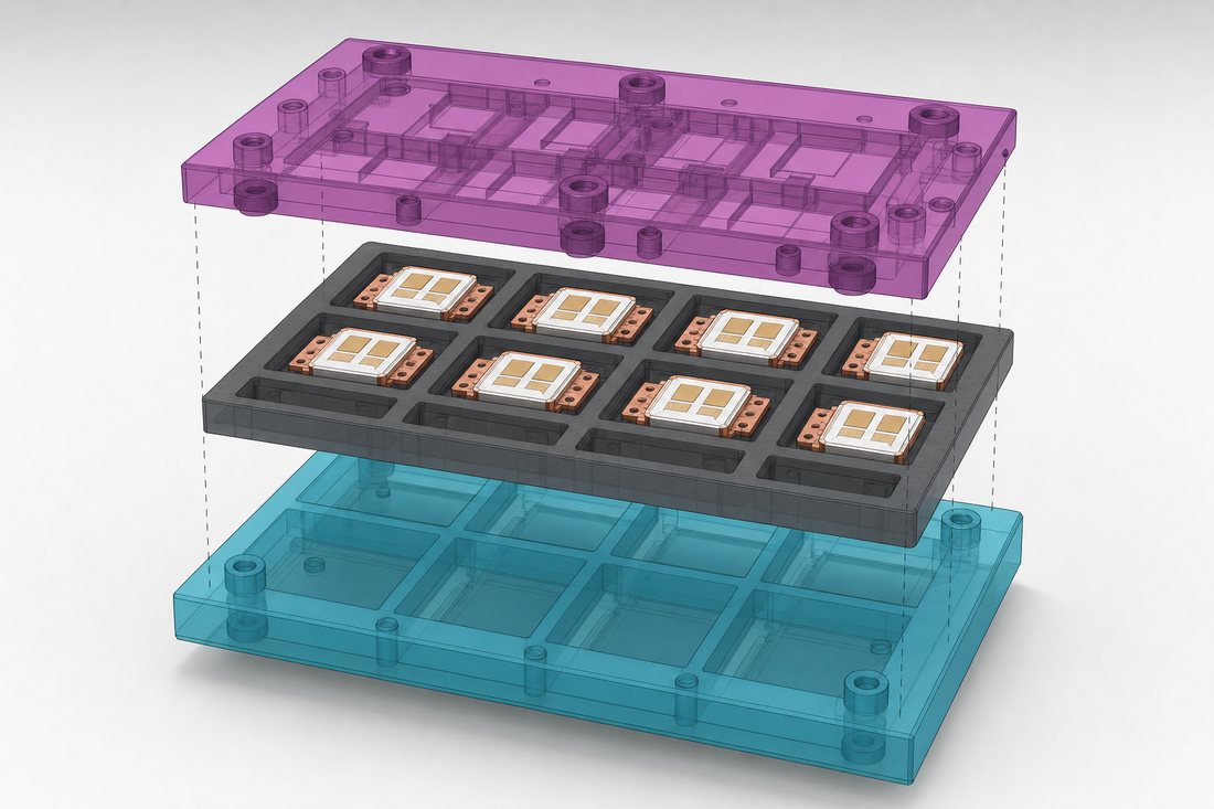 功率半导体(IGBT)封装用石墨治具解析